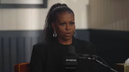 Michelle Obama admits that she is "terrified" of Donald Trump returning to the White House and that the possible outcome in the 2024 presidential election "keeps her up at night."