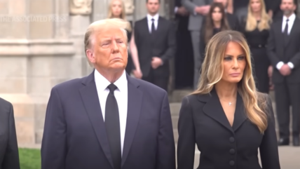 Team DeSantis Torched For Claim Trump Was Hiding In His Basement – He Was At Melania’s Mother’s Funeral