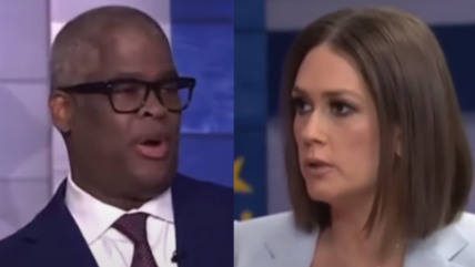 Fox Business host Charles Payne delivered an impassioned rebuke of President Joe Biden's disdain for half the country in a heated exchange with liberal panelist Jessica Tarlov, leaving the latter nearly speechless.