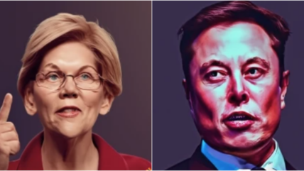 X CEO Elon Musk poked fun at Senator Elizabeth Warren (D-MA) comparing her to a Native American performer at the World Economic Forum in Davos.