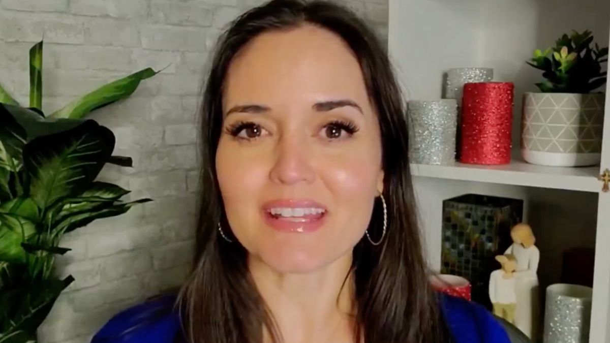 Danica McKellar, known for her role in ‘Wonder Years’, finishes the Bible Challenge to enhance her understanding of God.