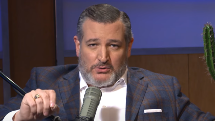 Senator Ted Cruz jokes about scientists growing testicles in a lab. Find out why he thinks it's a sign of hope for Democrats.