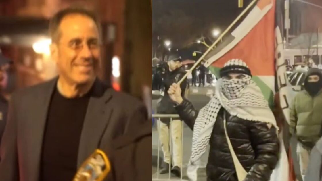 Jerry Seinfeld Accosted By Anti-Israel Protesters In NYC – ‘Nazi Scum!’