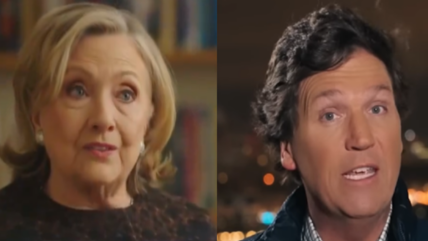 Hillary Clinton, who spent years as Secretary of State trying to "reset" relations with Russia, claims an interview by Tucker Carlson with Russian President Vladimir Putin is evidence that he is a "useful idiot."