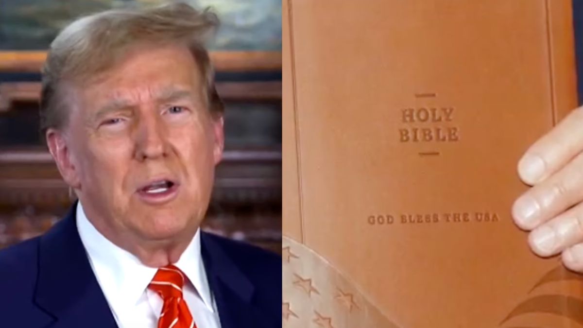 Trump Launches 'God Bless The USA' Bibles With Country Music Star Lee ...