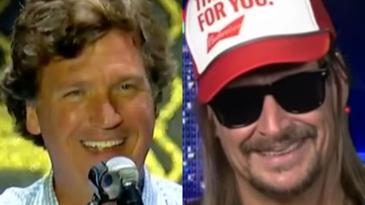 Tucker Carlson Shows Support for America as He Introduces Kid Rock, Hailing it as a Nation of Exceptional People