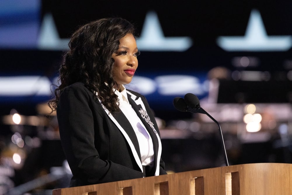 Chicago,,Illinois,,August,19,,2024:,Texas,Congresswoman,Jasmine,Crockett,At